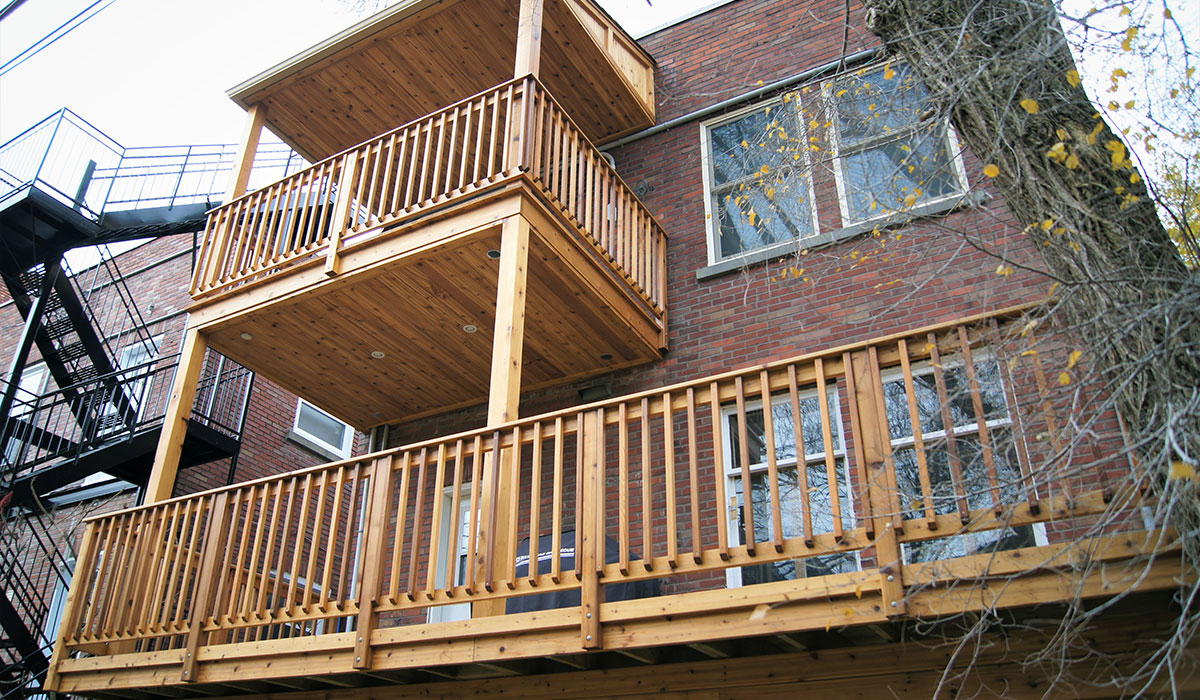CONSTRUCTION DE BALCONS | Imagine Patios, Balcons et Clôtures Inc